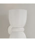 Mallory 2-Light Sconce Ceramic White
