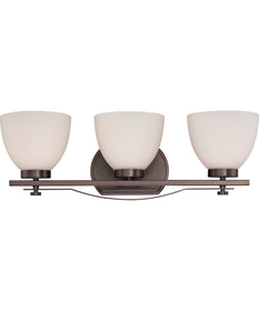 24"W Bentley 3-Light Vanity & Wall Hazel Bronze
