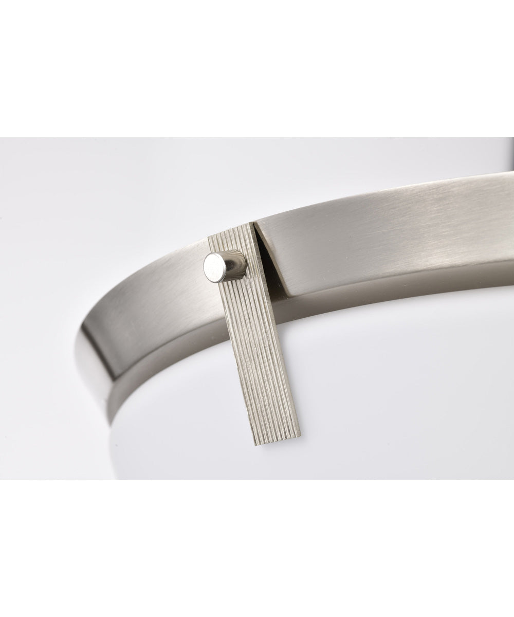 Rowen 4-Light Close-to-Ceiling Brushed Nickel