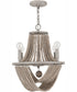 Kayla 4-Light Chandelier Mystic Sand