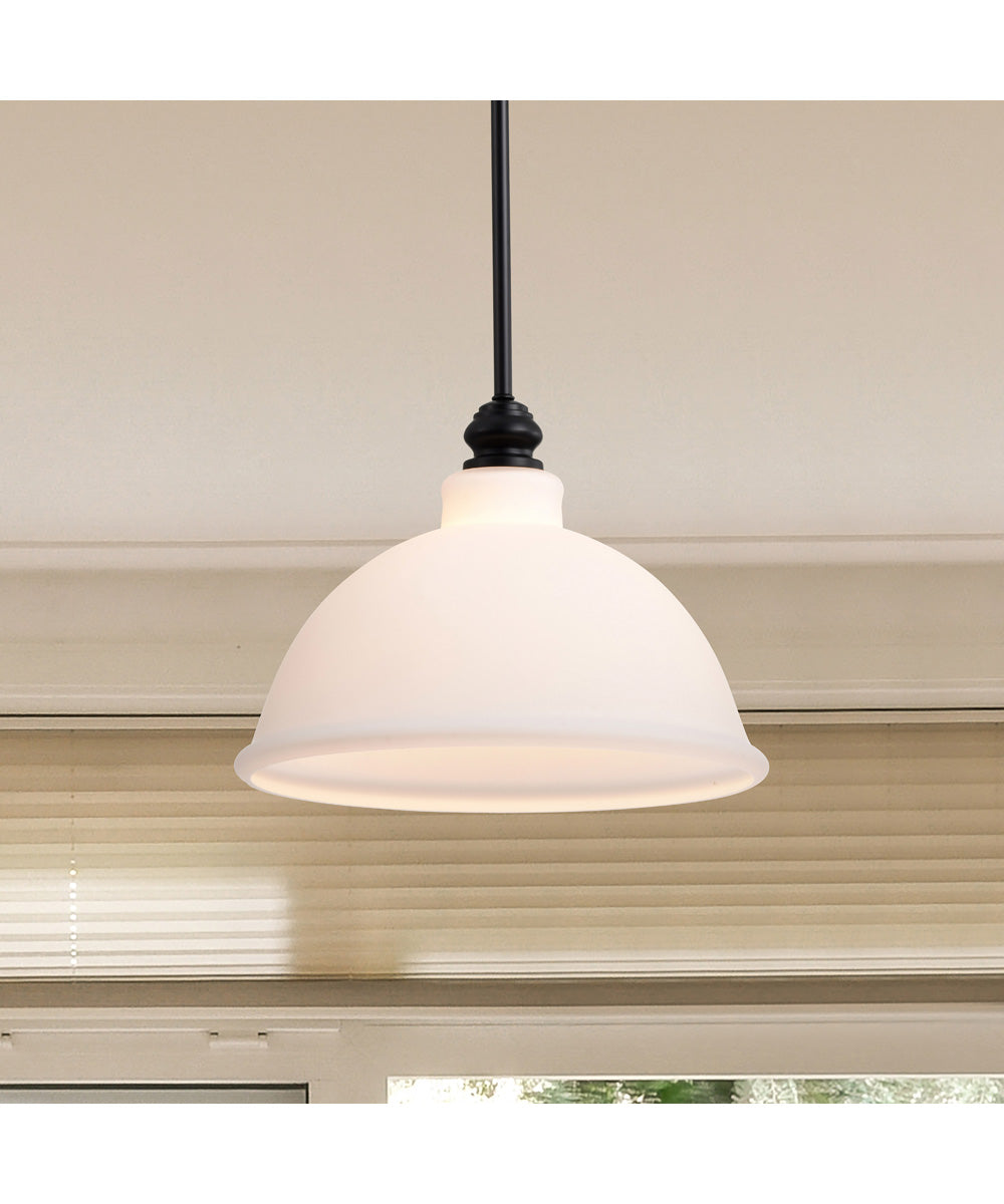 Russel 1-Light Pendant Matte Black