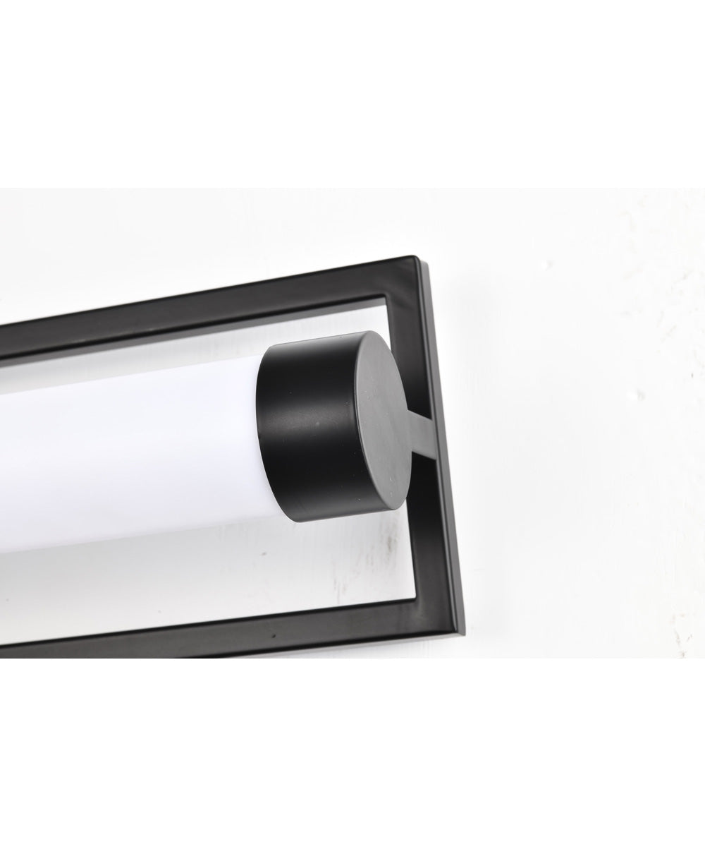 Canal  Vanity & Wall Matte Black