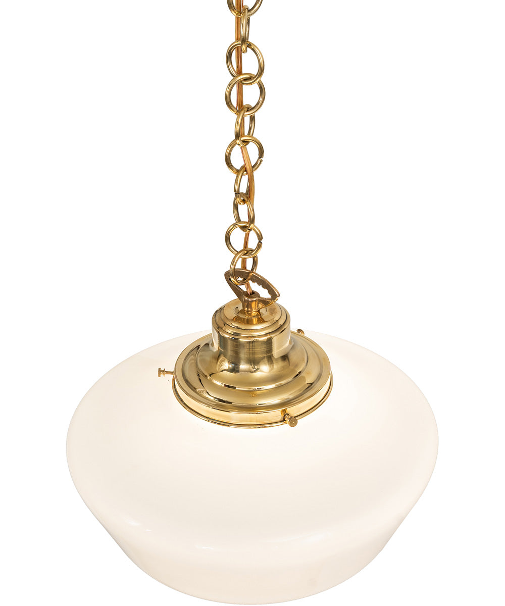 16" Wide Revival Schoolhouse Traditional Globe Pendant