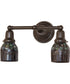 16" Wide Tiffany Candice 2 Light Wall Sconce