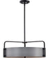 Altos 5-Light Pendant Matte Gray