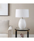 Avery White Glaze Table Lamp