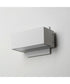 Blok 6.75 inch LED Outdoor Wall Sconce White