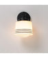 Eureka 1-Light Wall Scone Black