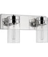 Intersection 2-Light Vanity & Wall Polished Nickel