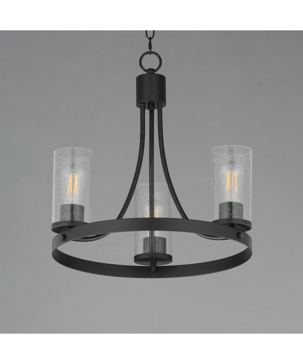 Livingston 3-Light Chandelier Black