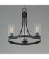 Livingston 3-Light Chandelier Black