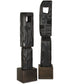 Cipher Black Wood Totems Set of 2