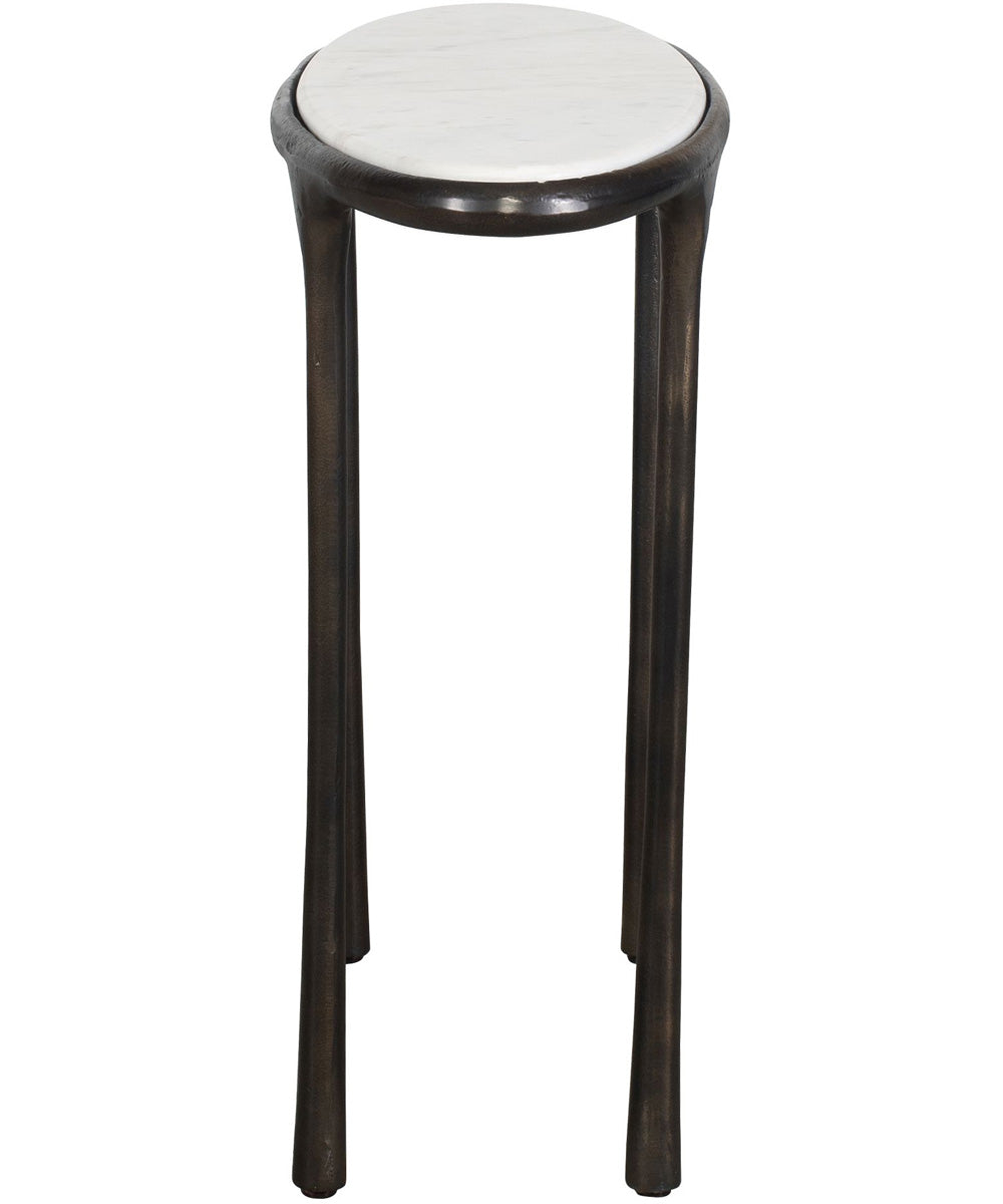 Ata Dark Bronze Accent Table