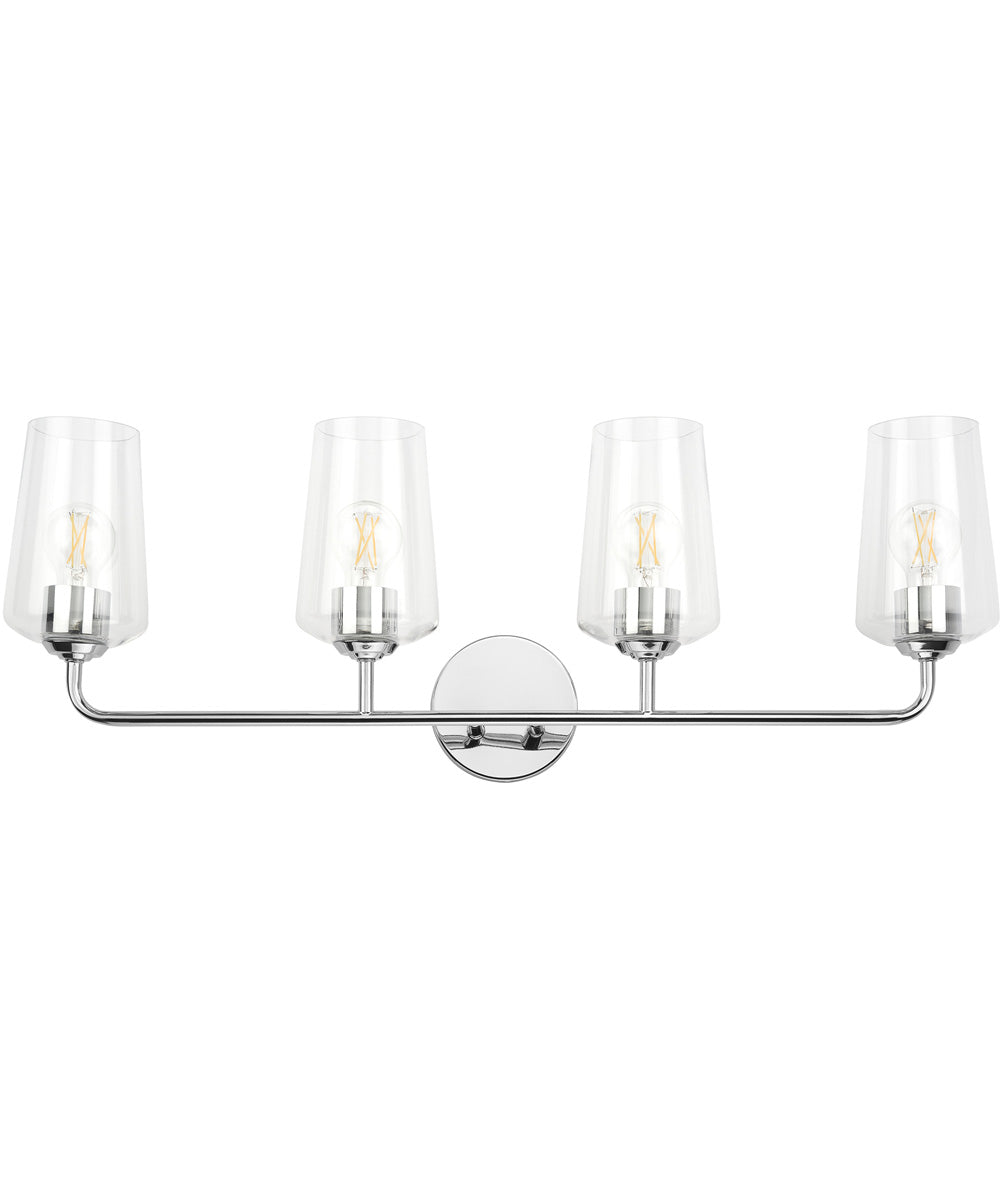 Celino 4-Light Bath & Vanity Polished Chrome