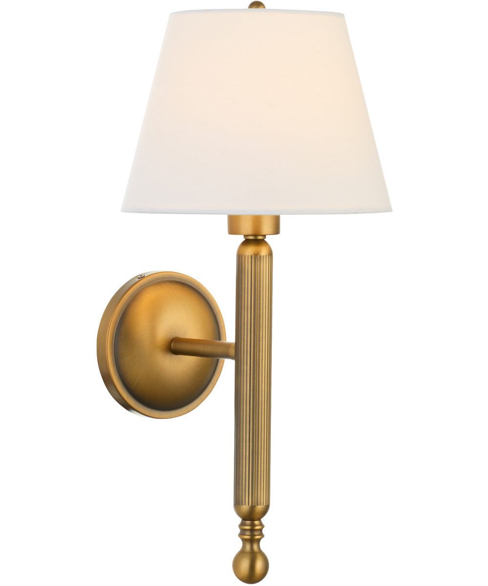 Rhodes Wall Mount Light Fixture Brushed Brass