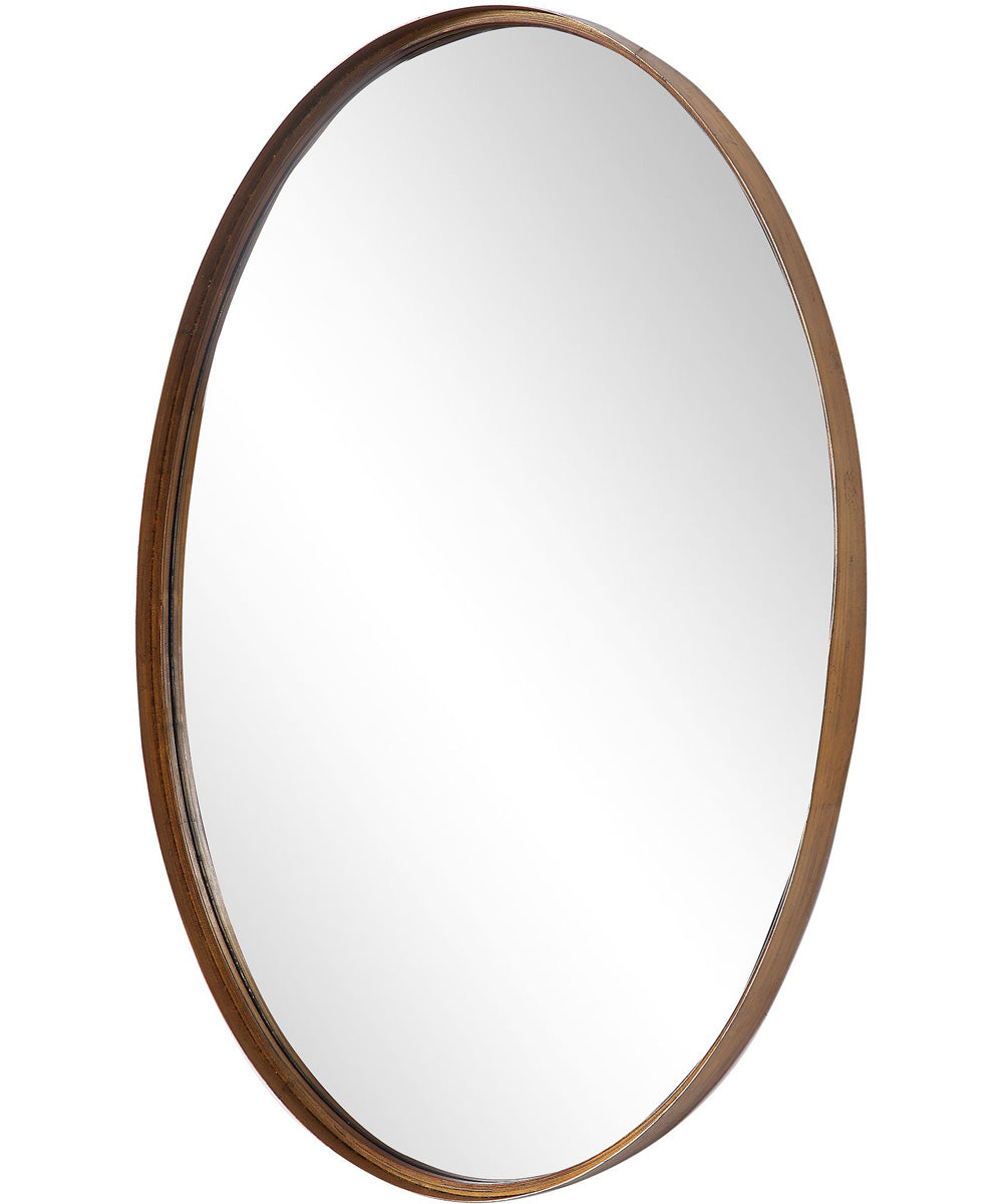 24x35" Wall Mirror Hand Finished in Gold Leaf