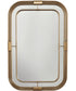 Mirror Decorative Mirror Aged Brass Mirror