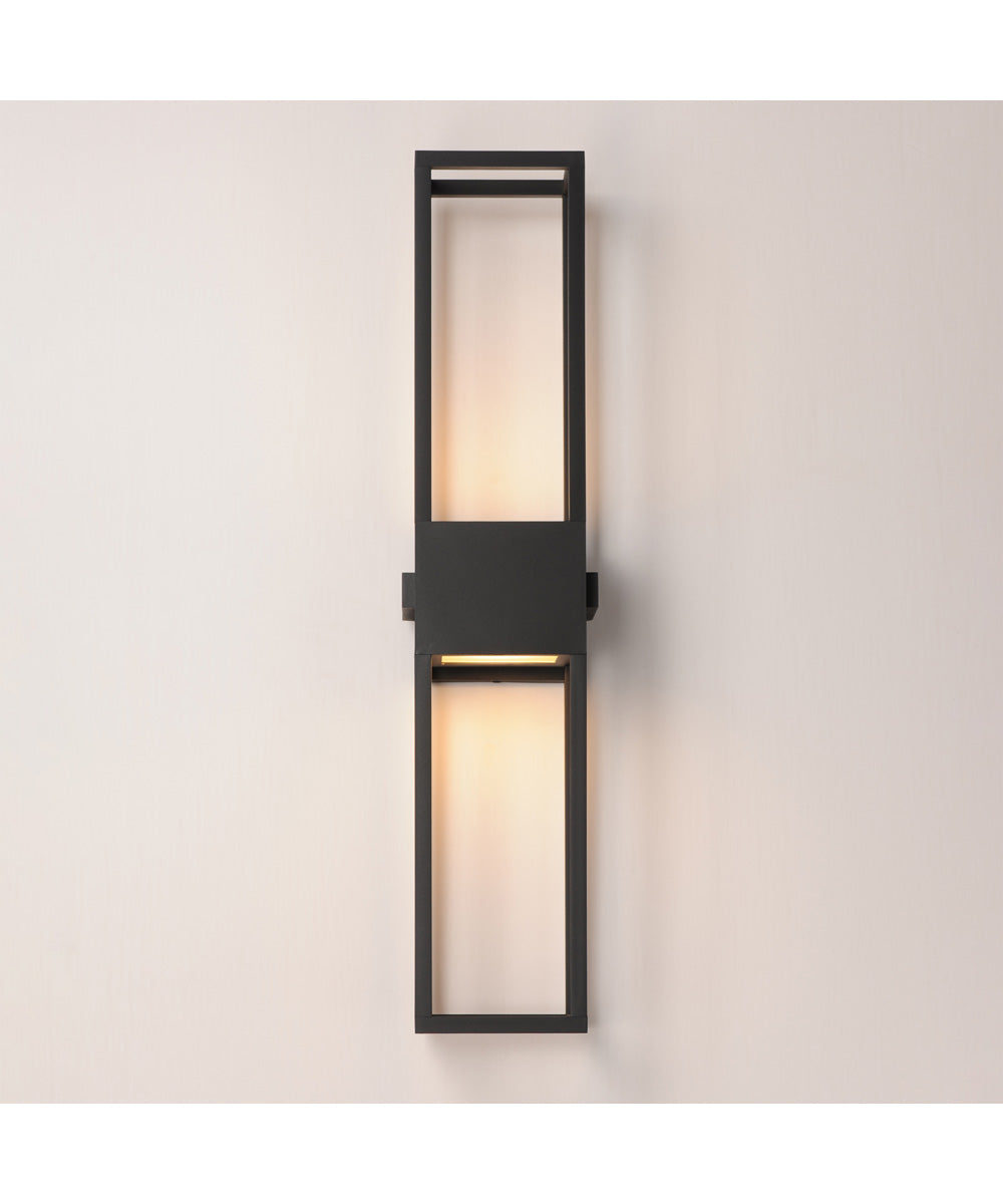 Strand VX 31 inch Outdoor LED Wall Sconce Black