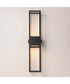 Strand VX 31 inch Outdoor LED Wall Sconce Black