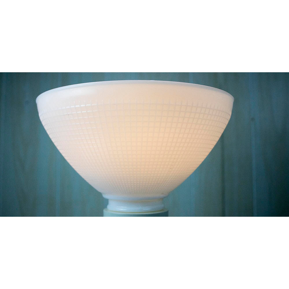 6 Inch Diameter Milky White Reflector-Type IES Replacement Glass Shade for Stiffel