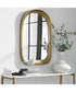 Bradano Brass Arch Mirror