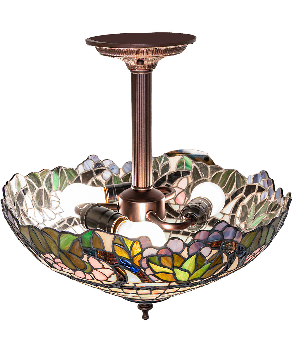 15" Wide Handel Grapevine Semi-Flush Mount