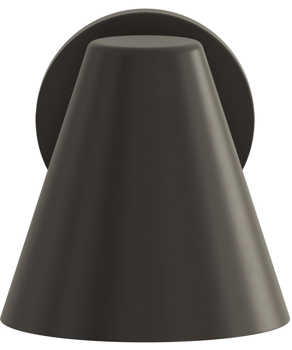 Mik Medium Outdoor Wall Light Antique Bronze