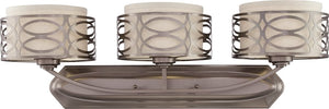 31"W Harlow 3-Light Vanity & Wall Hazel Bronze
