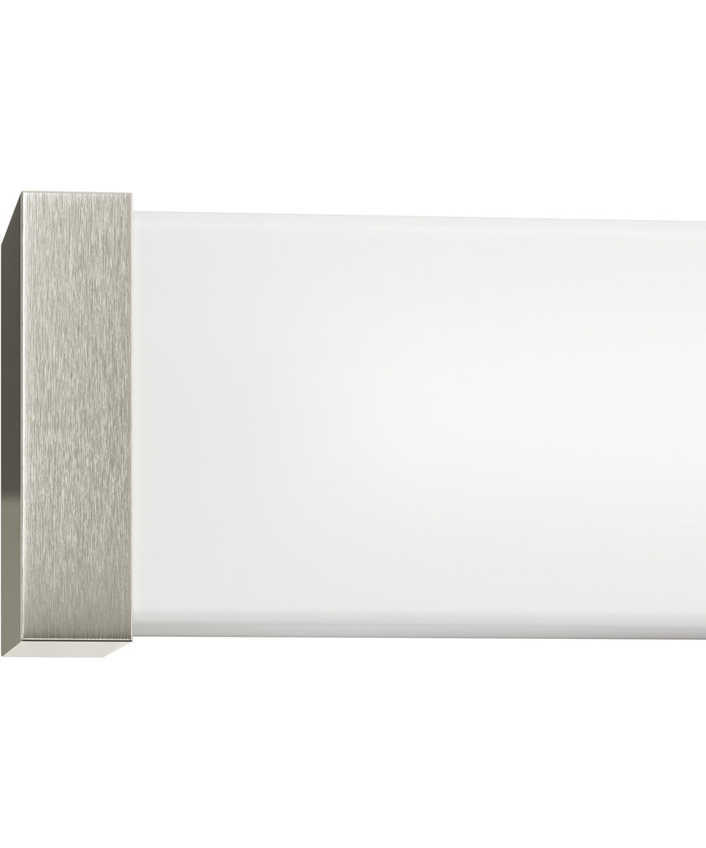 Phase 6.1 24 in. 5CCT Integrated LED Linear Vanity Light Brushed Nickel