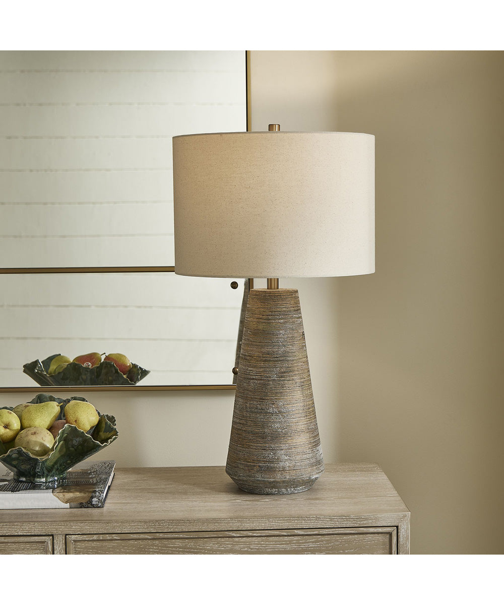 Mosier Rustic Beige Table Lamp