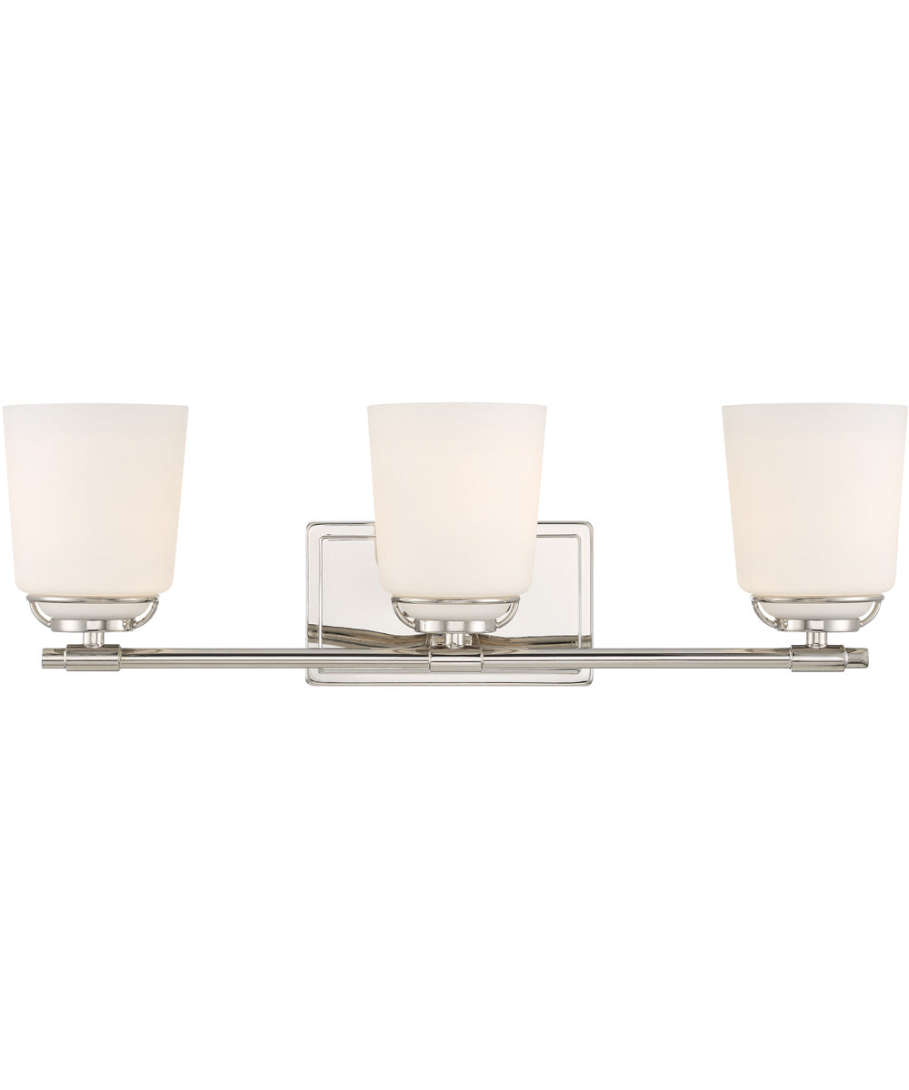 Stella 3 Light Vanity Polished Nickel