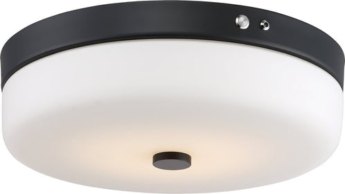 15"W 1-Light LED Aged Bronze