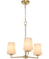 Goodwin Chandelier Aged Brass
