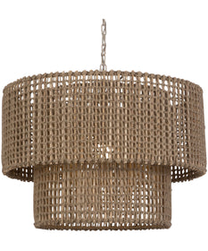 Biswas Woven Jute 1 Light Pendant