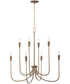 Marley 8-Light Chandelier Mystic Bronze
