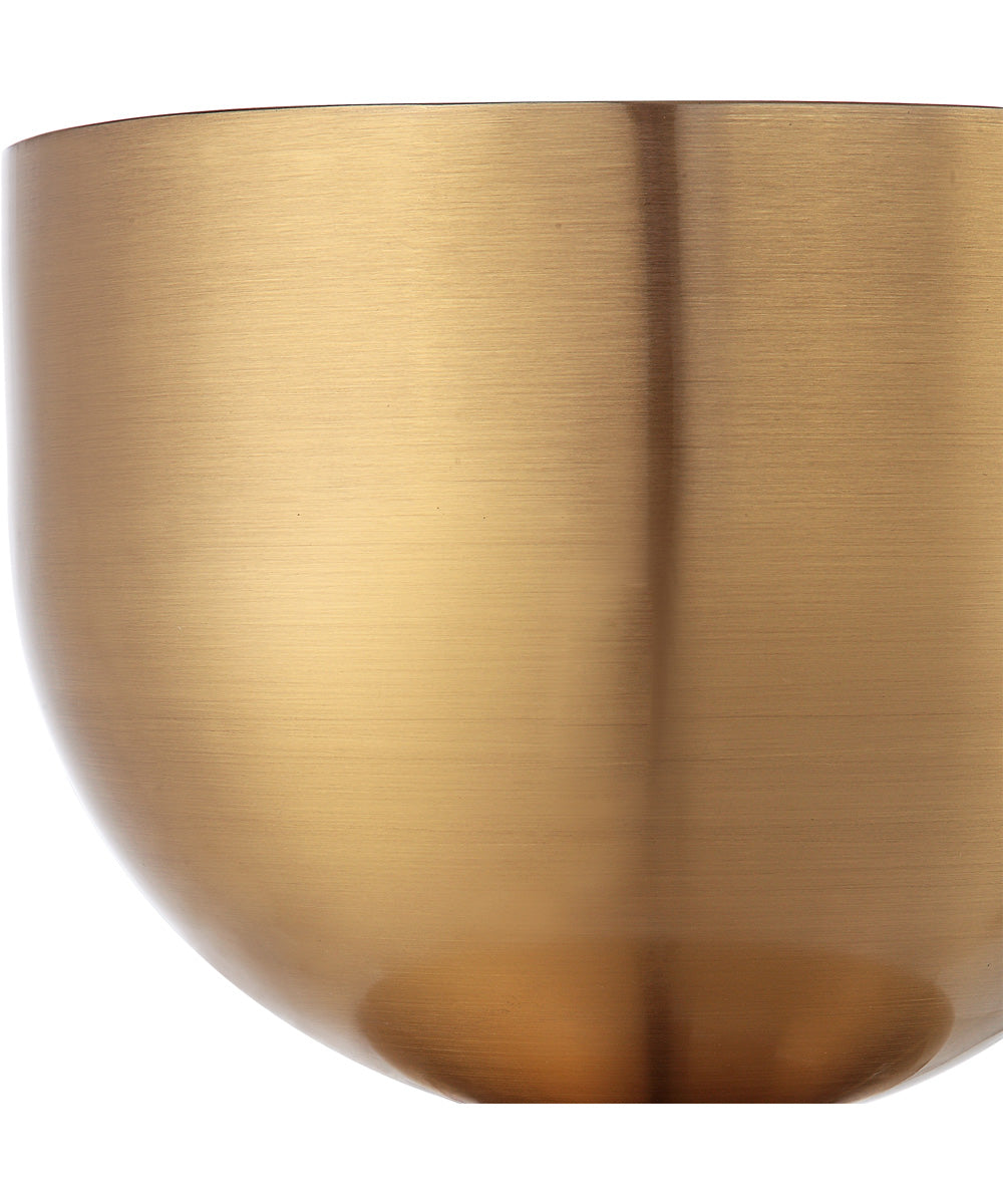 Golden Vessel Modern Accent Table