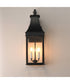 Bramwell VX 3-Light Outdoor Wall Sconce Black Patina