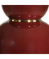 Gourd Burgundy Table Lamp
