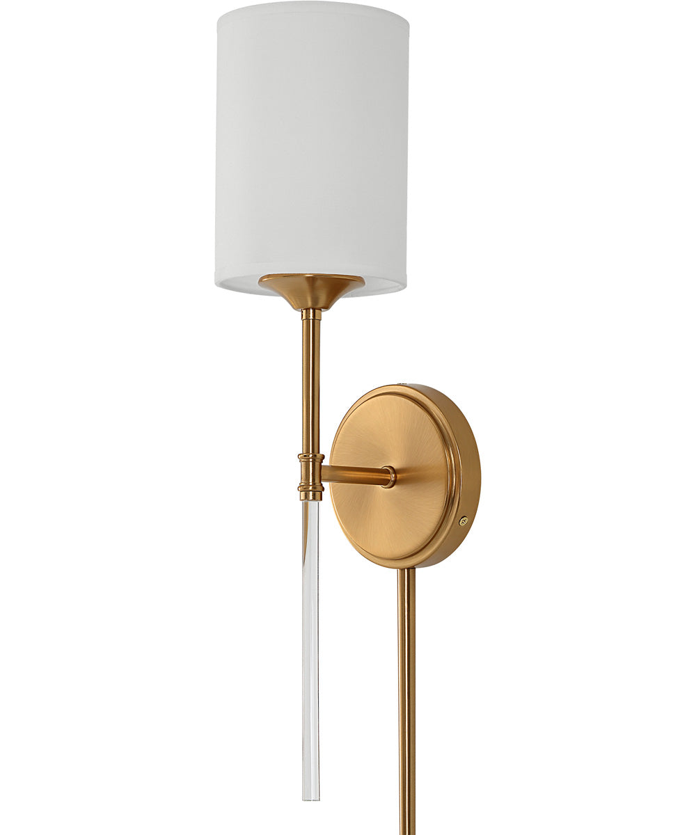 Awyr 1 Light Brass Sconce