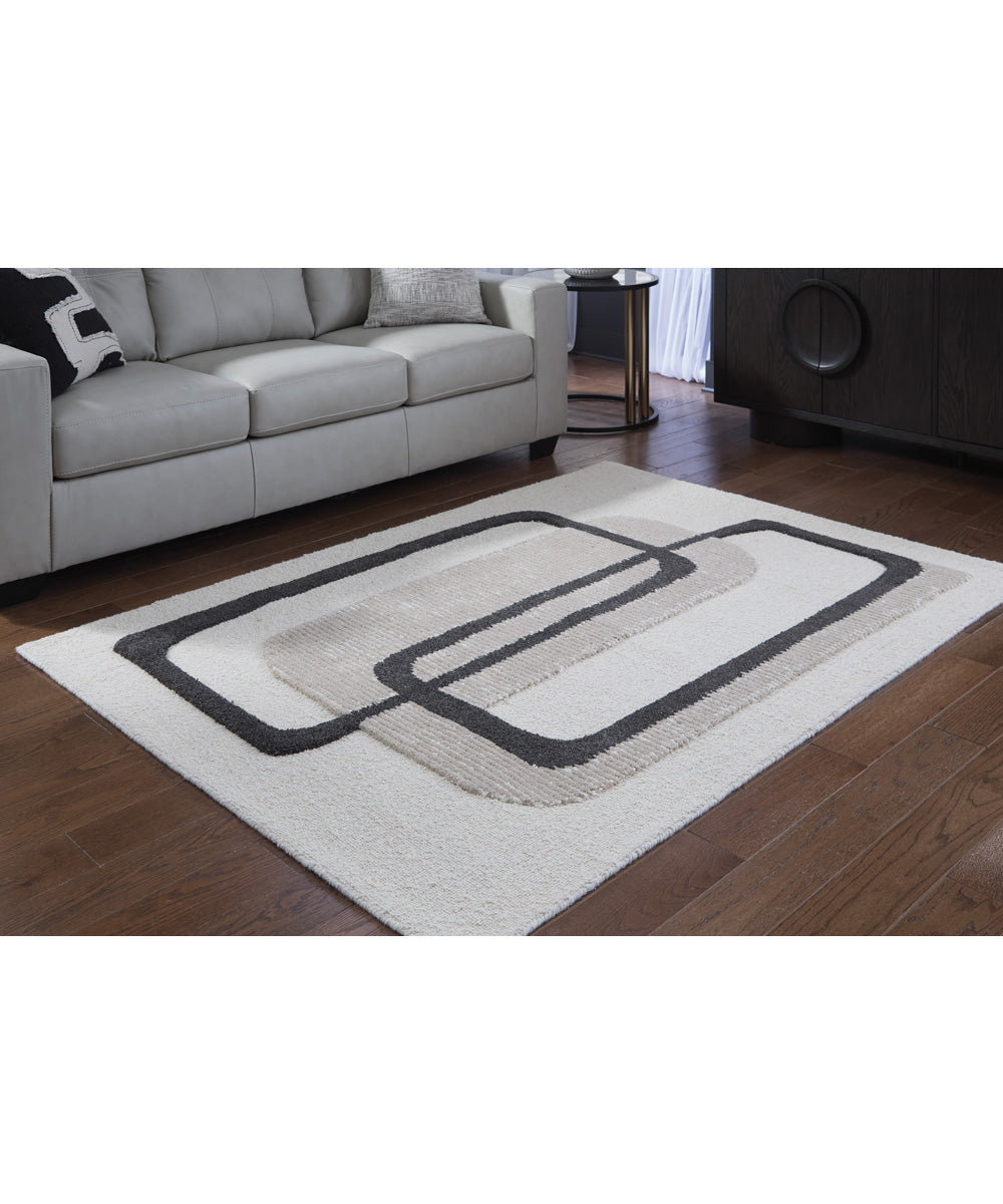 Davismour Medium Rug Ivory/Taupe/Charcoal
