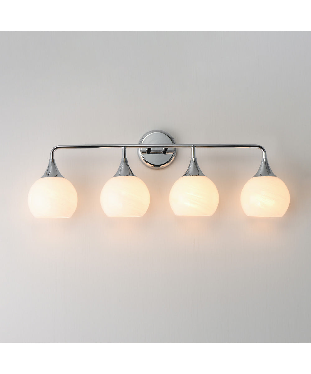 Neve 4-Light Bath Vanity Polished Chrome