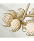 Flora 12-Light Chandelier Buffed Gold