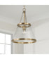 Landon 1-Light Pendant Aged Brass