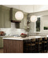 Cleo 1-Light Pendant Matte Brass