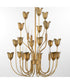 Lillet Chandelier Brushed Brass