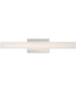 Vogue 24 inch 5CCT LED Vanity Satin Nickel