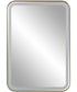 Crofton Lighted Brass Vanity Mirror