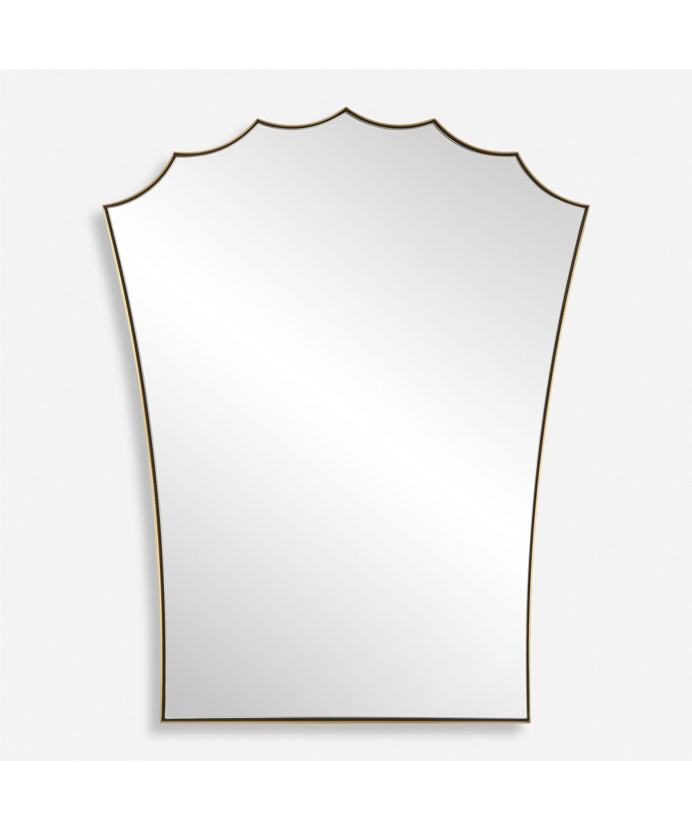 Monarch Scalloped Arched Vanity Mirror