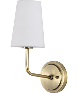 Cordello 1-Light Vanity & Wall Vintage Brass