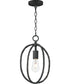 Martel 1-Light Mini Pendant Blacksmith